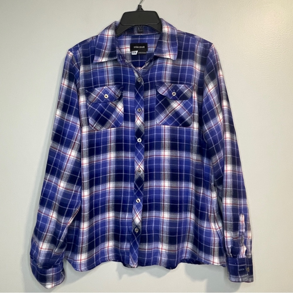 Marmot women’s Bridget Flannel Shirt size L